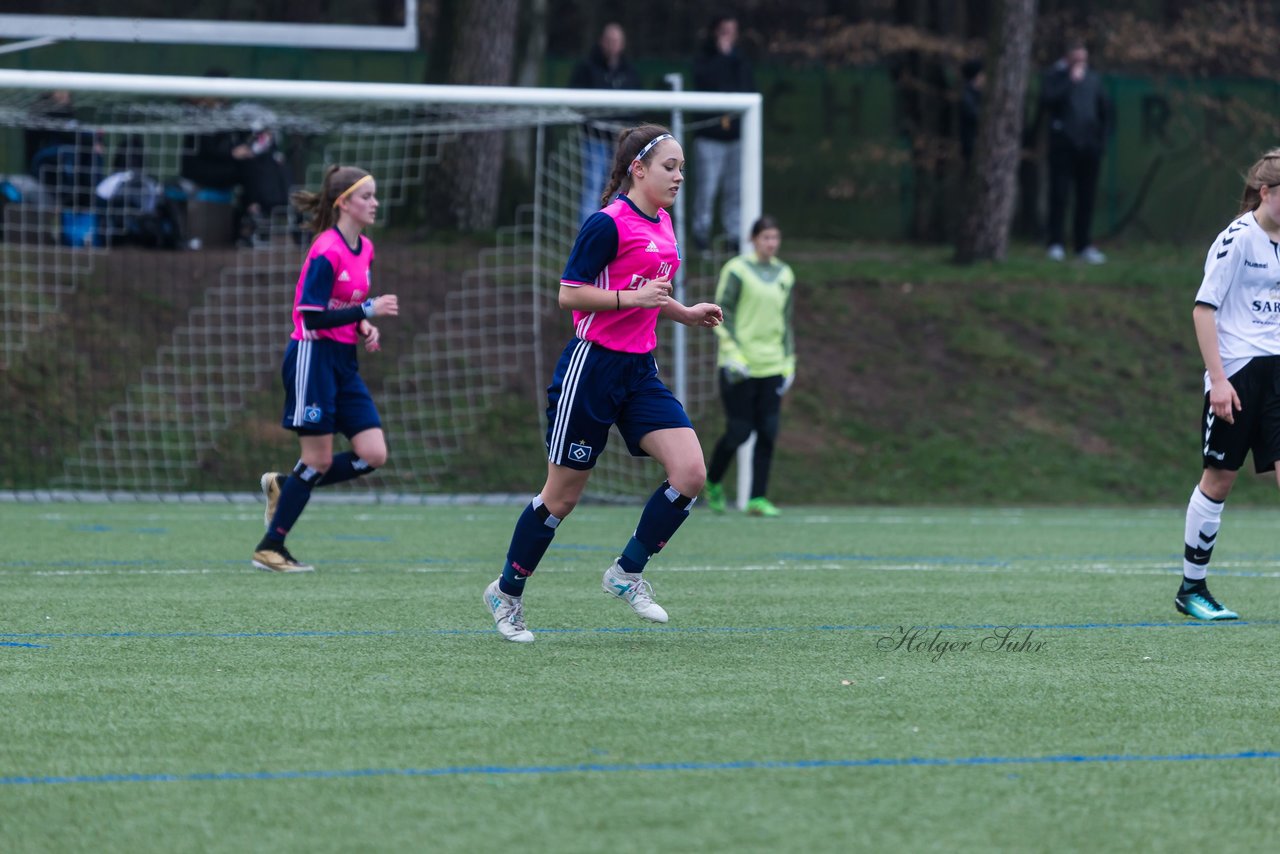 Bild 335 - B-Juniorinnen Harburger TB - HSV : Ergebnis: 1:3